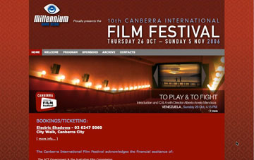 The Canberra International Film Festival